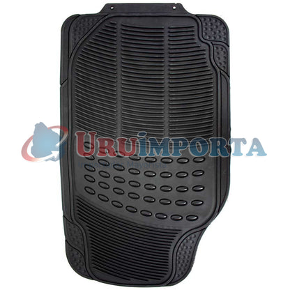 ALFOMBRA DE AUTO 4PZ DE GOMA REFORZADA LH-1072