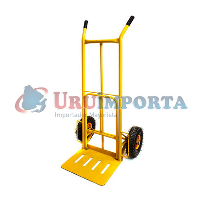 CARRO DE CARGA REFORZADO COLOR NARANJA LH-614