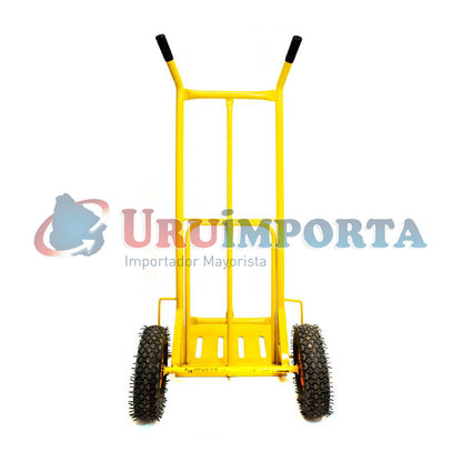 CARRO DE CARGA REFORZADO COLOR NARANJA LH-614