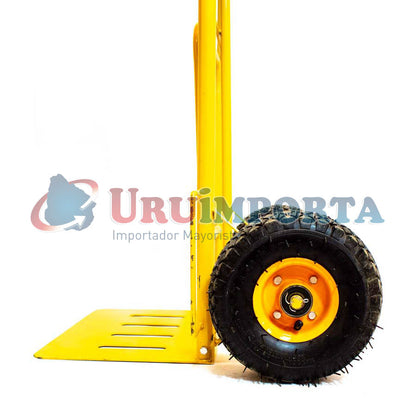CARRO DE CARGA REFORZADO COLOR NARANJA LH-614