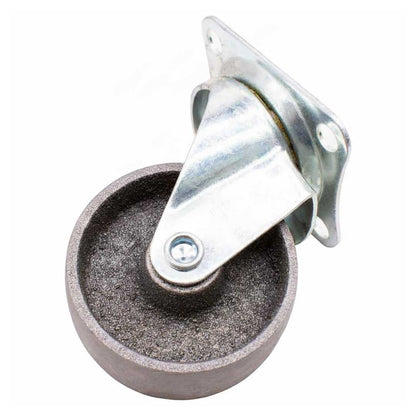 RUEDA NEGRA BASE METALICA 2 1/2″ GIRATORIA LH-566