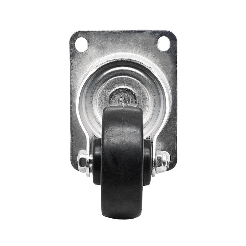 RUEDA NEGRA BASE METALICA 3″ GIRATORIA LH-567