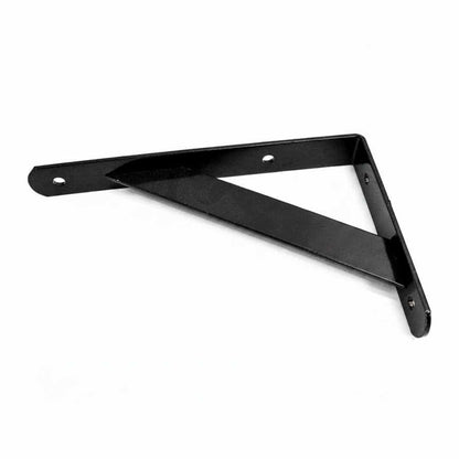 SOPORTE METALICO NEGRO 25X16 CM P/ESTANTE LH-2937
