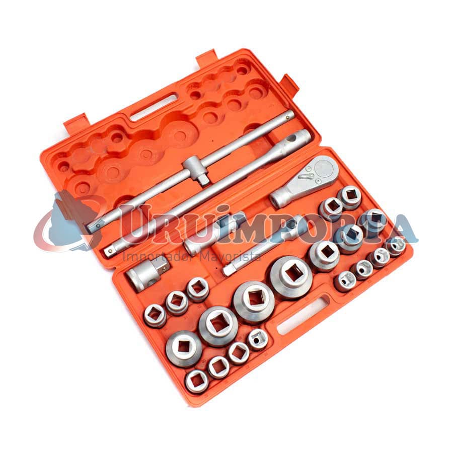 JUEGO DE DADO 3/4” 26PZ 21-65MM LH-522