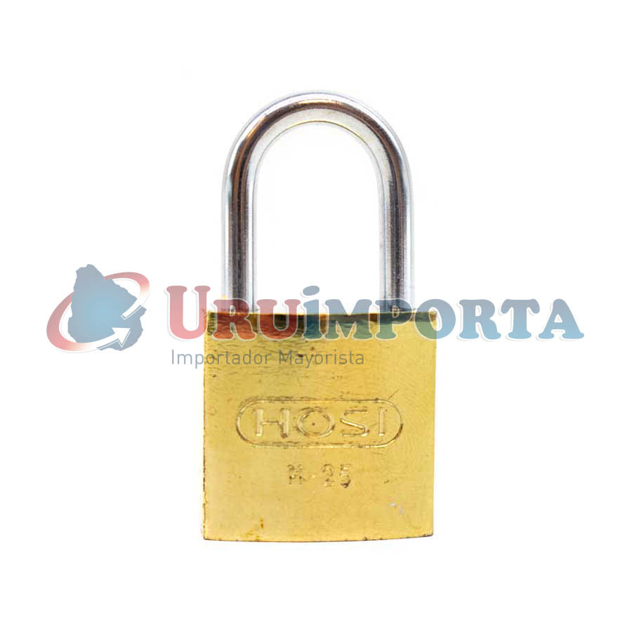 CANDADO DE BRONCE 25MM (ACERADO) LH-371