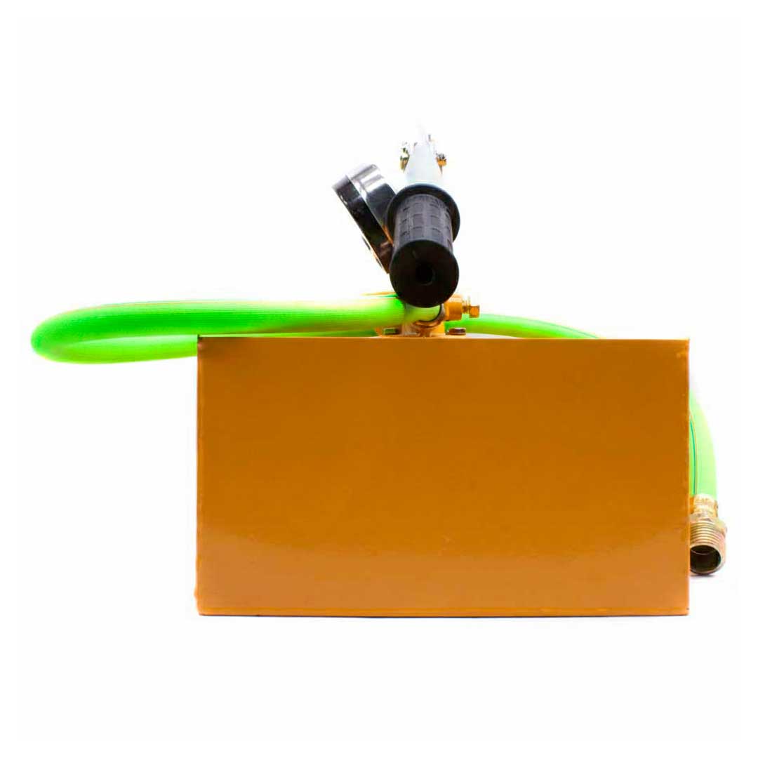 BACUOMETRO DE SANITARIO METALICO AMARILLO LH-735