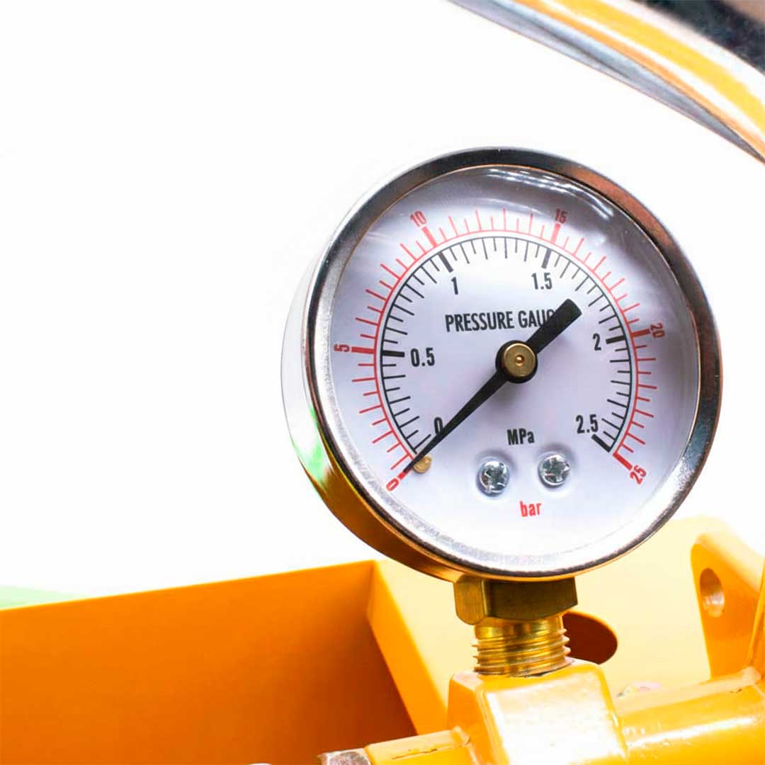 BACUOMETRO DE SANITARIO METALICO AMARILLO LH-735