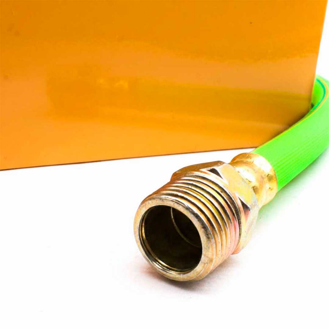 BACUOMETRO DE SANITARIO METALICO AMARILLO LH-735