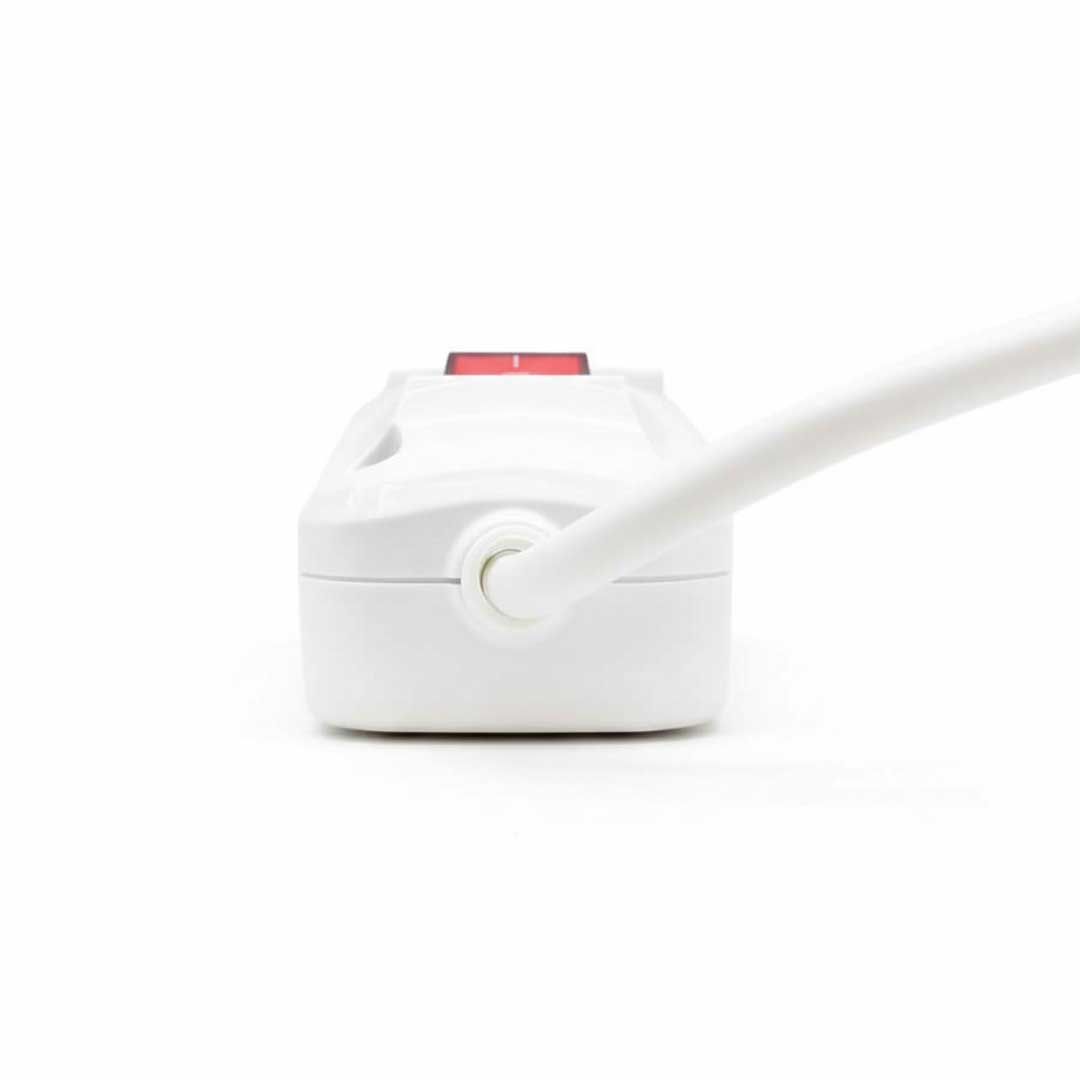 ALARGUE 3 TOMA SCHUK 5M C/LLAVE LED LIFE SL3503-5M
