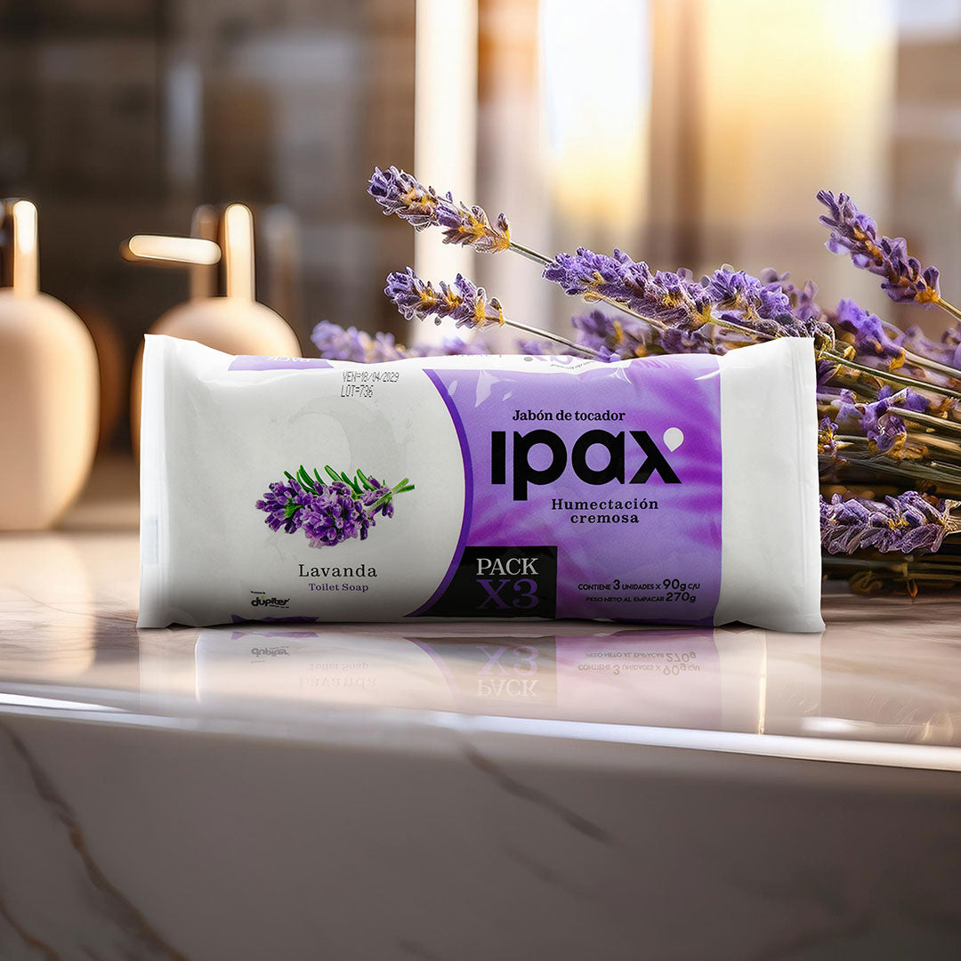 JABON DE TOCADOR LAVANDA PACK 3 UNIDADES 1175