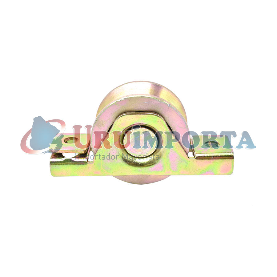 RUEDA PARA PORTON  60X26MM CON SOPORTE LH-2483