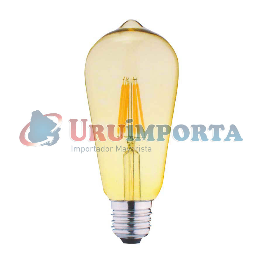 LAMPARA 6W TIPO PERA FILAMENTO LED LH-1998