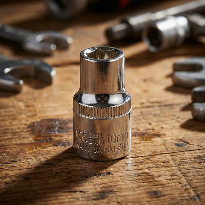 DADO 10MM 1/2” CROMADO KAMASA KM-809