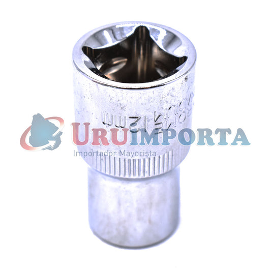 DADO 12MM 1/2” CROMADO KAMASA KM-811