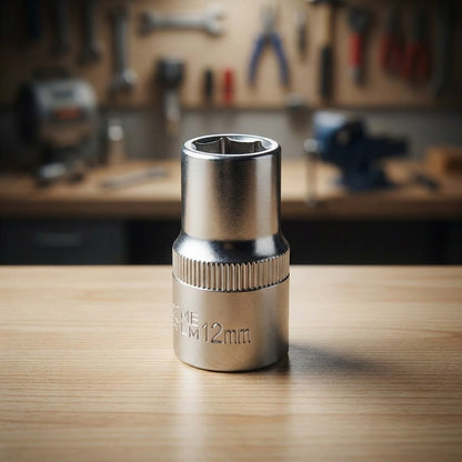 DADO 12MM 1/2” CROMADO KAMASA KM-811