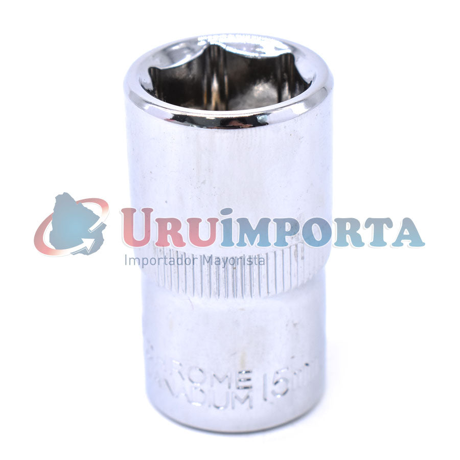 DADO 15MM 1/2” CROMADO KAMASA KM-814