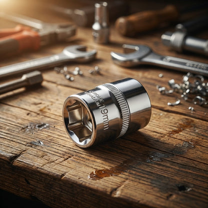 DADO 19MM 1/2” CROMADO KAMASA KM-818