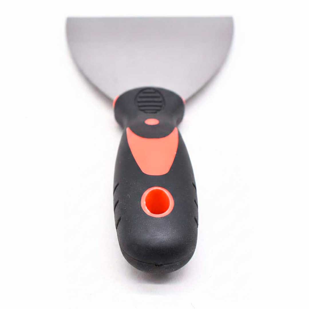 ESPATULA METALICA 4″ M/GOMA BICOLOR LH-1311