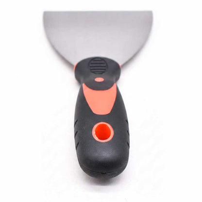 ESPATULA METALICA 4″ M/GOMA BICOLOR LH-1311
