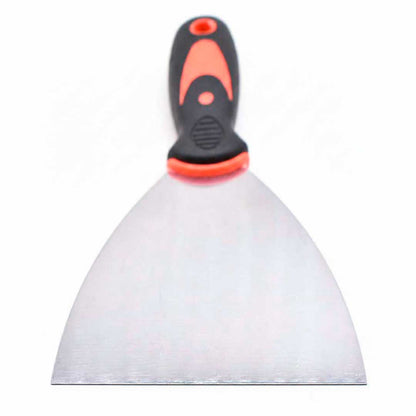 ESPATULA METALICA 4″ M/GOMA BICOLOR LH-1311