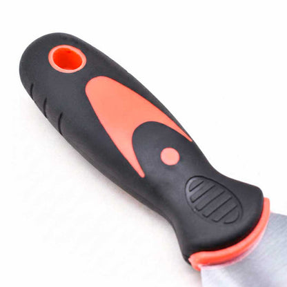 ESPATULA METALICA 4″ M/GOMA BICOLOR LH-1311