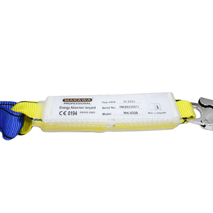 CINTA DE VIDA SEGURIDAD 3 GANCHOS MAKAWA MK-0338
