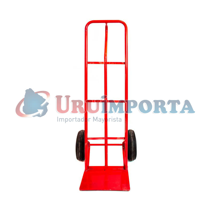 CARRO DE CARGA METALICO COLOR ROJO LH-647