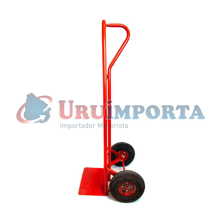 CARRO DE CARGA METALICO COLOR ROJO LH-647
