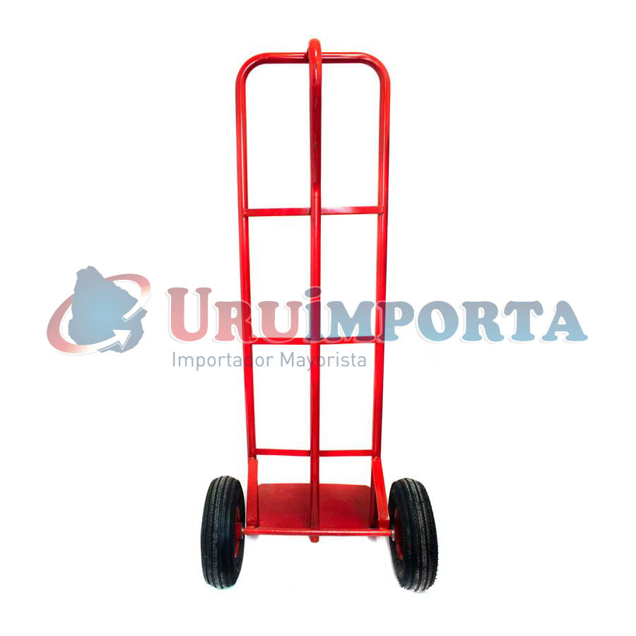 CARRO DE CARGA METALICO COLOR ROJO LH-647