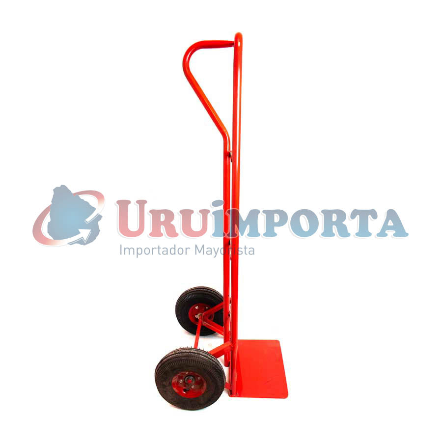 CARRO DE CARGA METALICO COLOR ROJO LH-647