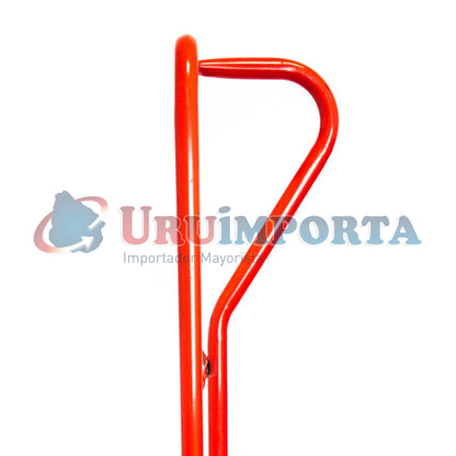 CARRO DE CARGA METALICO COLOR ROJO LH-647