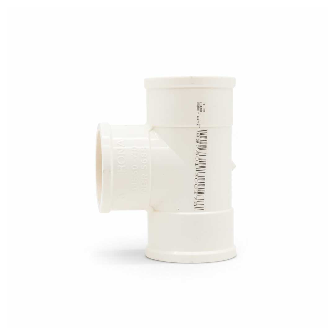 TE 40MM BLANCO DE PVC KRONA K-658