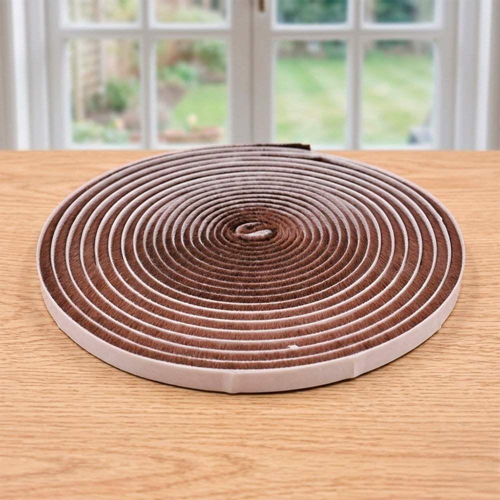 BURLETE 5 METROS CON FIELTRO MARRON LH-1542