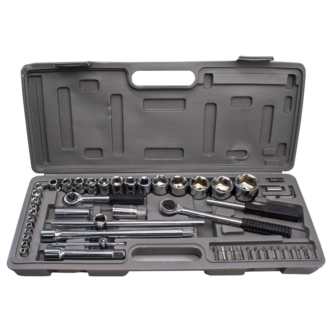 JUEGO DE DADO 1/2”-1/4” 52PZ 4-32M AIWA LH-407