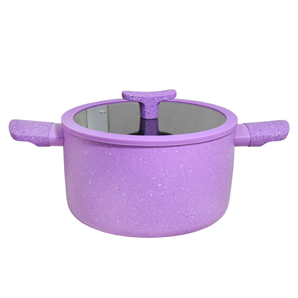 OLLA SET 5 PZ VIDRIO METAL GR75636-1