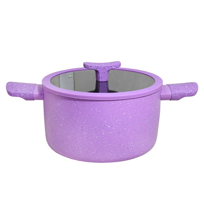 OLLA SET 5 PZ VIDRIO METAL GR75636-1