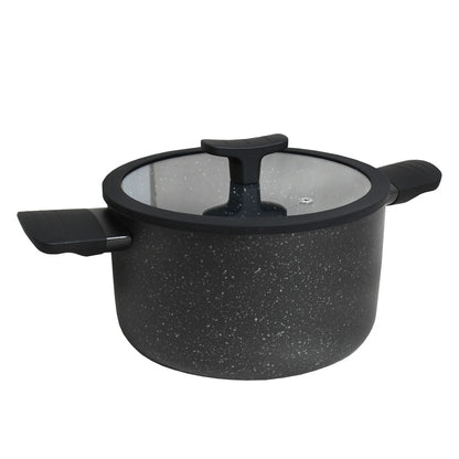 OLLA SET 5 PZ VIDRIO METAL GR75636-1