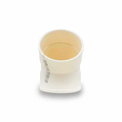 CODO 45 GRADOS 40MM BLANCO DE PVC KRONA K-611
