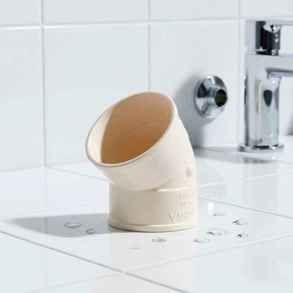 CODO 45 GRADOS 40MM BLANCO DE PVC KRONA K-611