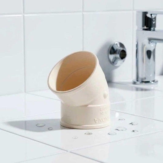 CODO 45 GRADOS 40MM BLANCO DE PVC KRONA K-611