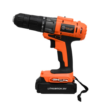 TALADRO A BATERIA 20V 13MM TOYAKI TK-861