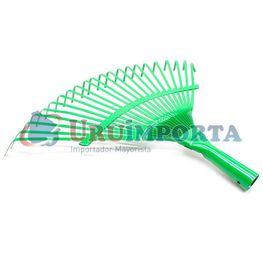 ESCOBILLA JARDIN METALICA TIPO FLECO S/CABO LH-743