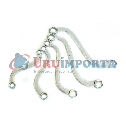 LLAVE COMBINADA 5PZ TIPO S 10-19MM UYUST YSZ501