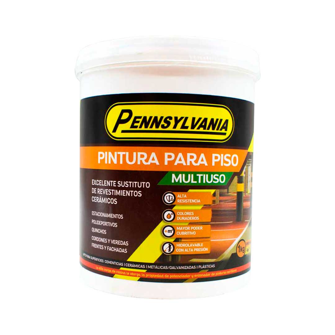 PINTURA PARA PISOS VERDE CEMENTO 1K PENNSYLVANIA
