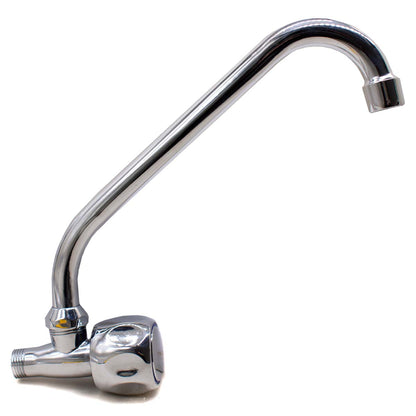 GRIFO METALICO PARED BRAZO ALTO ITALOMIX LH-805