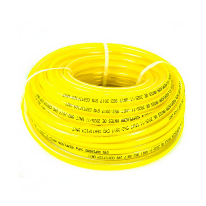 MANGUERA SUPERGAS 25M LINEA AMARILLA3238 URUGUAY