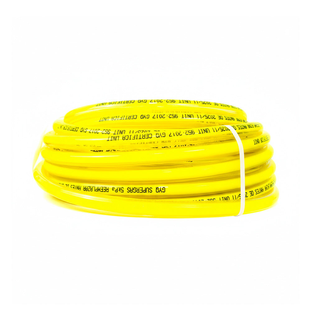 MANGUERA SUPERGAS 25M LINEA AMARILLA3238 URUGUAY