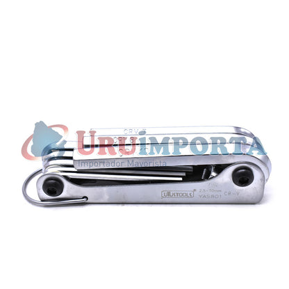 LLAVE ALLEN 8PZ 2.5-10MM UYUSTOOLS YAS801