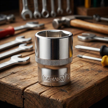 DADO 22MM 1/2” CROMADO KAMASA KM-821