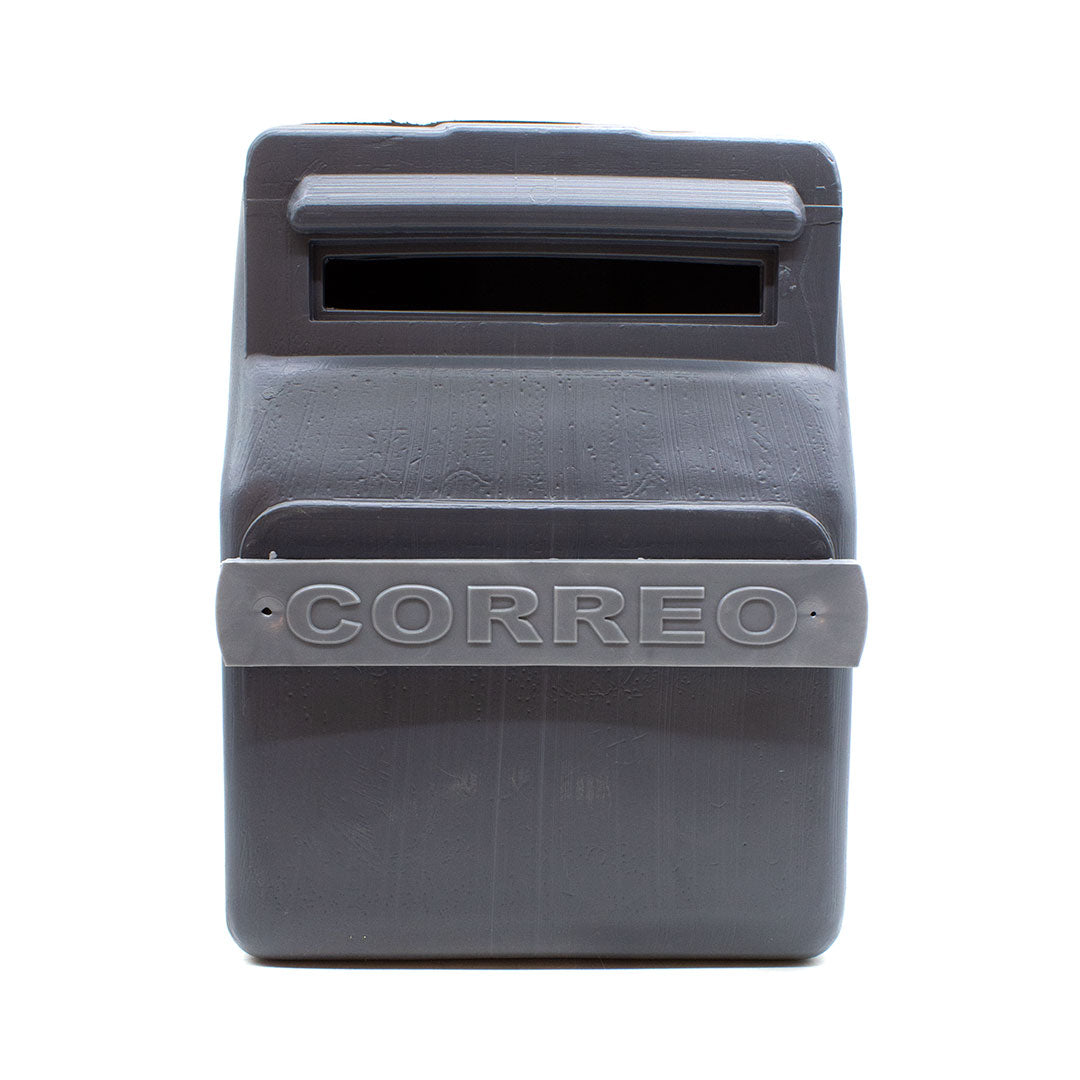 BUZON DE PLASTICO PARA CORREO GRIS URUGUAY